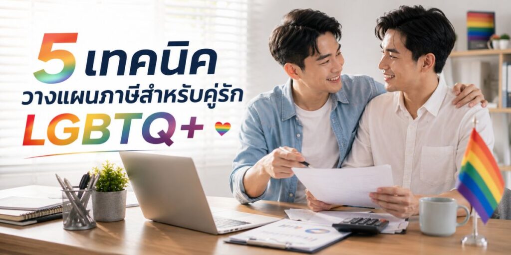 5 เทคนิควางแผนภาษีสำหรับคู่รัก LGBTQ+