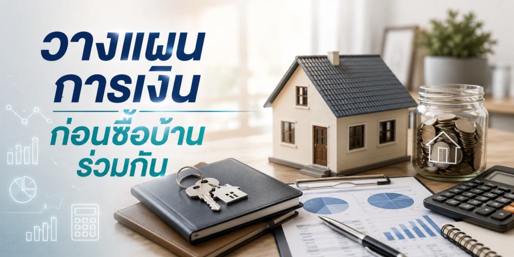 วางแผนการเงินก่อนซื้อบ้านร่วมกัน