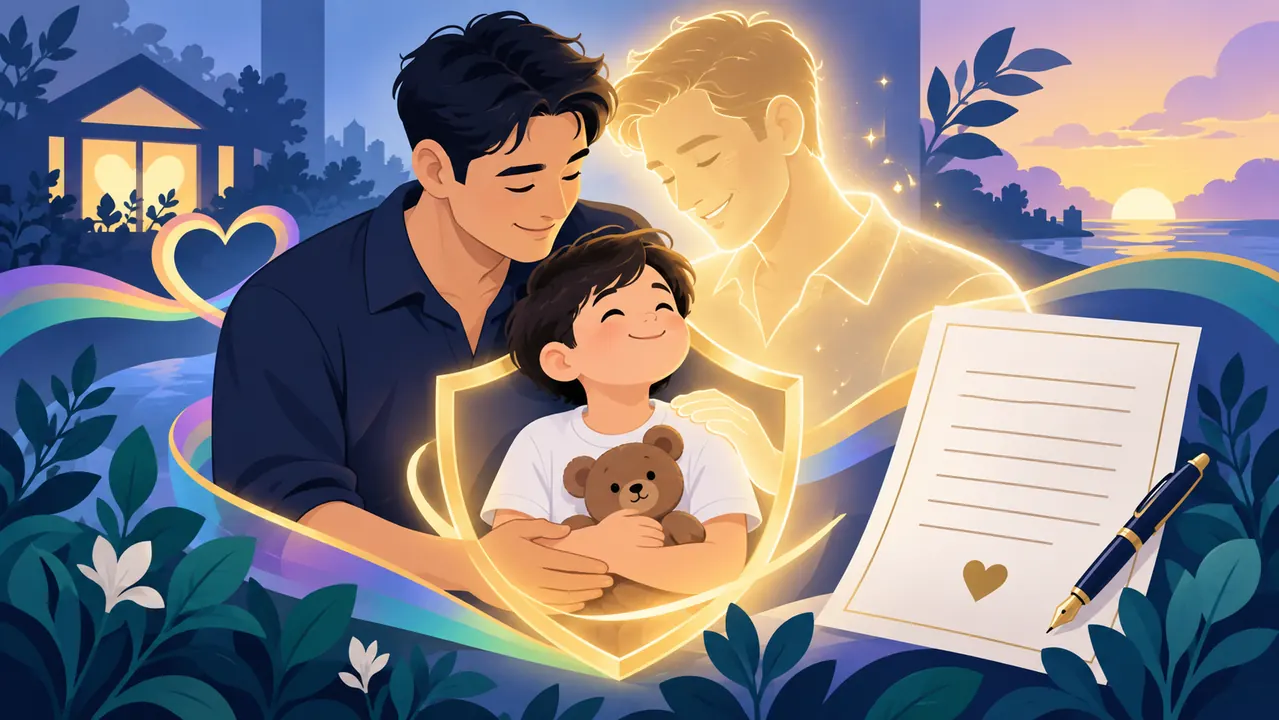 ตั้งผู้ปกครองให้ลูก เมื่อคู่สมรสเกย์ที่เป็นพ่อตามกฎหมายเสียชีวิต — hero
