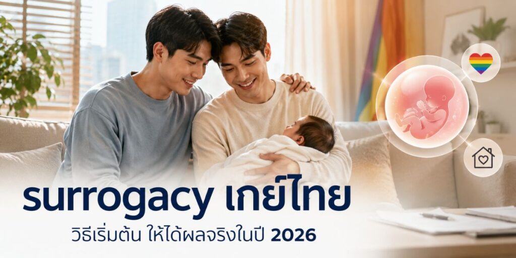surrogacy เกย์ไทย วิธีเริ่มต้น ให้ได้ผลจริงในปี 2026