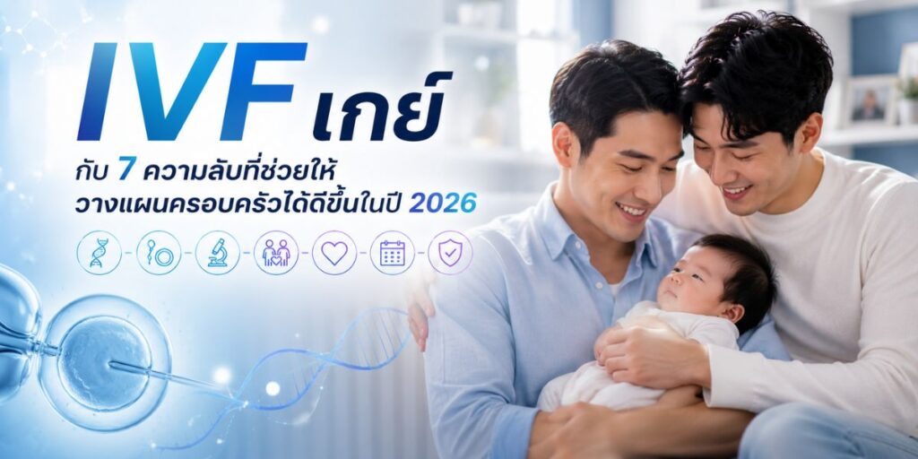 IVF เกย์ กับ 7 ความลับที่ช่วยให้วางแผนครอบครัวได้ดีขึ้นในปี 2026
