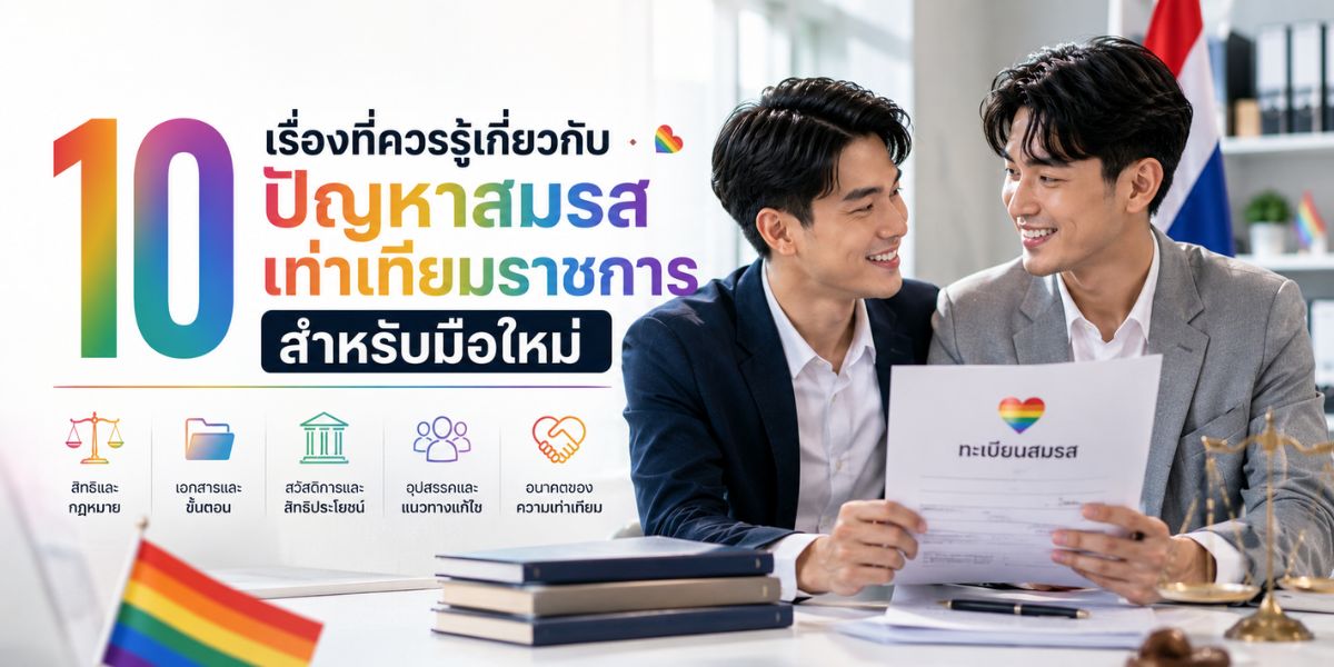 10 เรื่องที่ควรรู้เกี่ยวกับ ปัญหาสมรสเท่าเทียมราชการ สำหรับมือใหม่